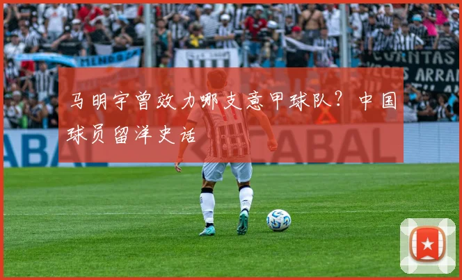 马明宇曾效力哪支意甲球队?中国球员留洋史话